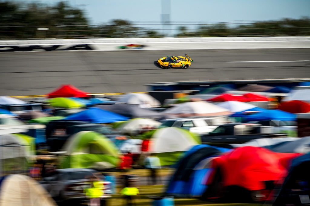 Frederik Schandorff klar til Daytona-kamp med ny bil.
(Foto: Inception Racing)